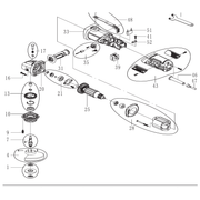 Draper Output Shaft Assembly YAG750/115D-7