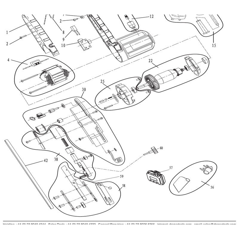 Draper Dust Bag Assembly YBS400D13-56