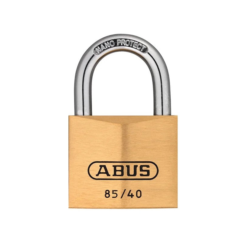 ABUS Mechanical 85/40mm Brass Padlock Keyed Alike 723 - 10002458-01