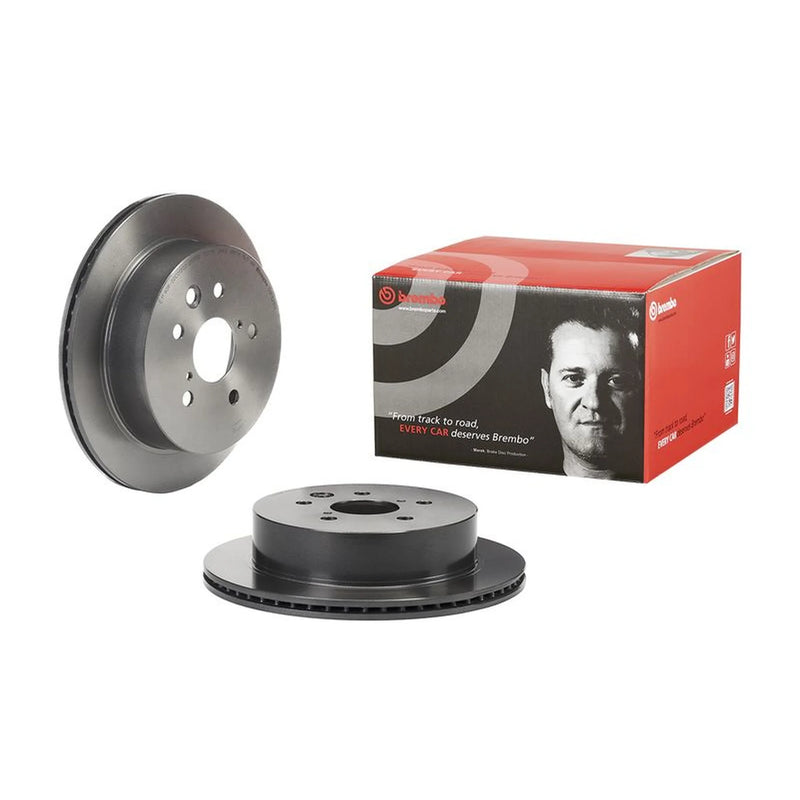 Brembo 2 x Internally Vented Rear Brake Discs 09.E525.11