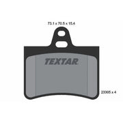 Textar Rear Brake Pad Set 2330501