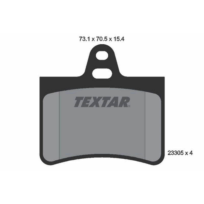 Textar Rear Brake Pad Set 2330501