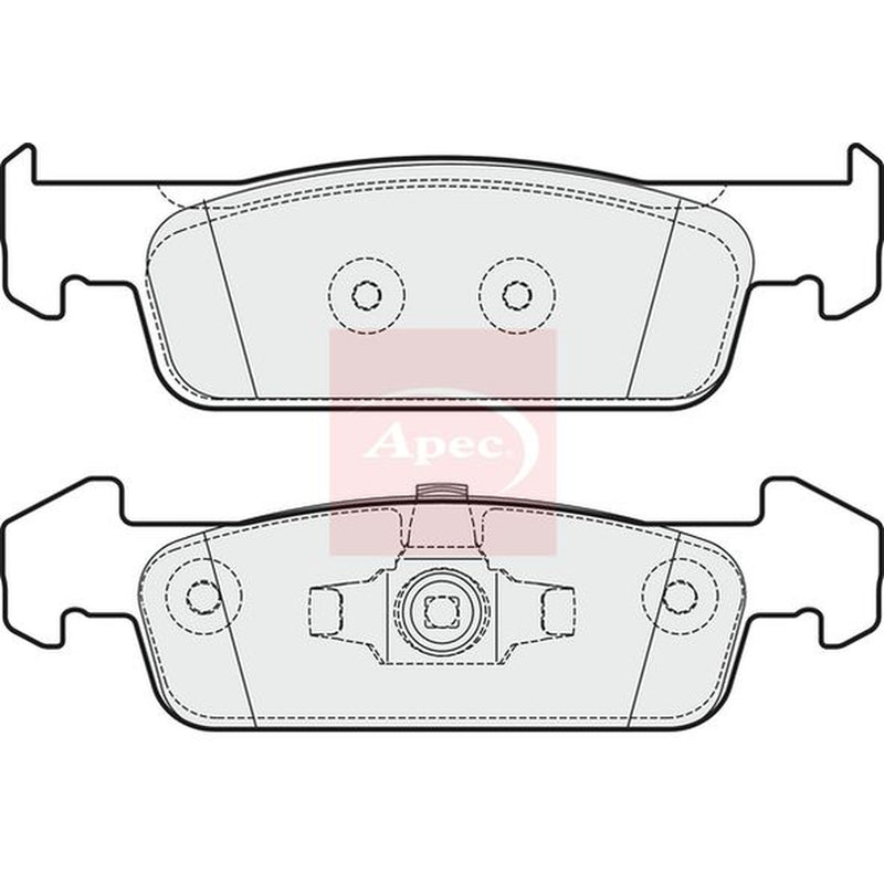 Apec Front Brake Pad Set PAD1945
