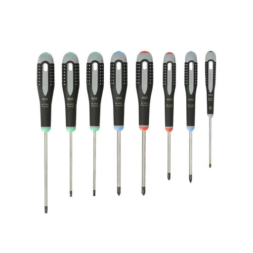 Bahco BE-9872 ERGO™ Screwdriver Set, 8 Piece - BE-9872