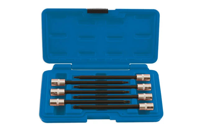 Laser Tools Long Ball End Star Socket Bit Set 1/4"D 7pc - PL