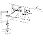 Draper Motor Assembly YAG2600/230E-25
