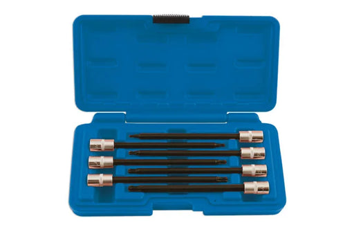 Laser Tools Long Ball End Star Socket Bit Set 1/4"D 7pc - PL