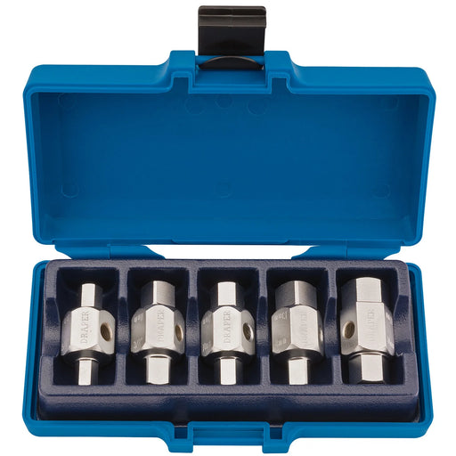 Draper Drain Plug Key Set (5 Piece) Chrome Vanadium Steel