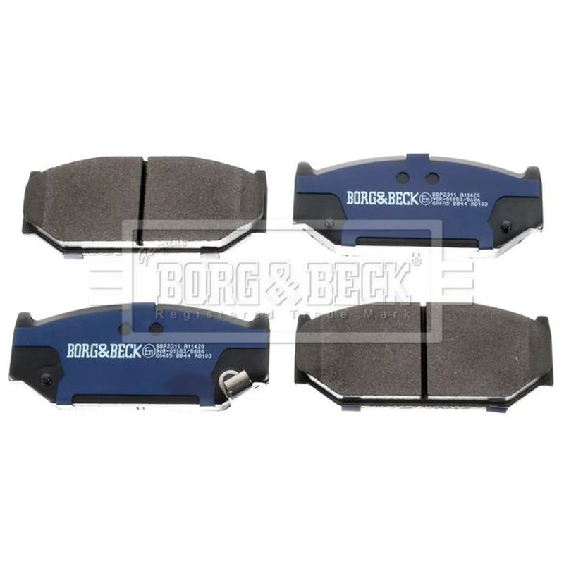 Borg & Beck 4 x Front Brake Pad Set BBP2311