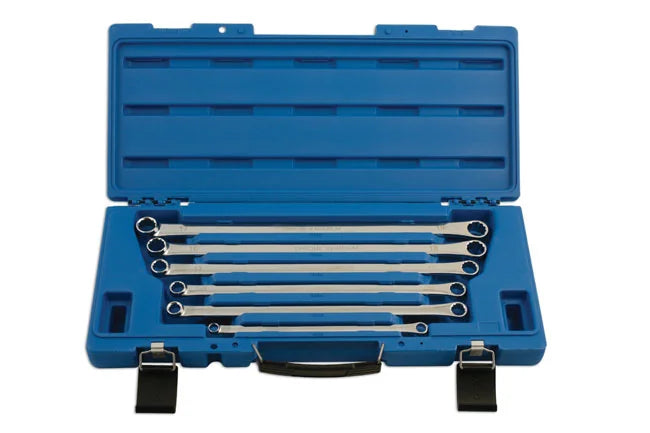 Laser Tools Extra Long Ring Spanner Set 6pc - PL