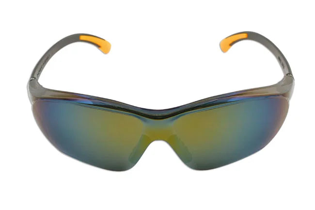 Laser Tools Safety Glasses - Black/Mirrored - PL