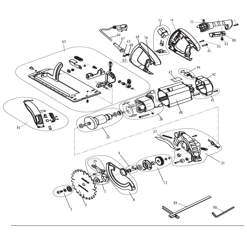 Draper Inner Flange & Fixings MPN YCS1300D185-5