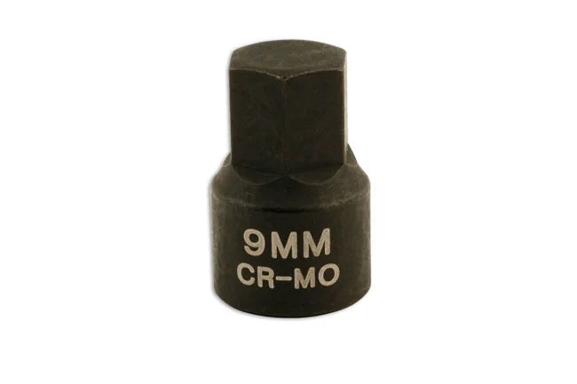 Laser Tools Low Profile Hex Bit 1/4"D 9mm - PL