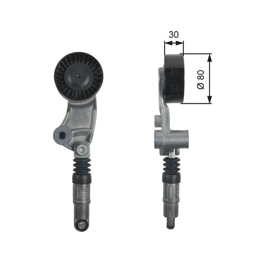 Gates Auxiliary Belt Tensioner T39257
