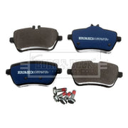 Borg & Beck 4 x Rear Brake Pad Set BBP2366