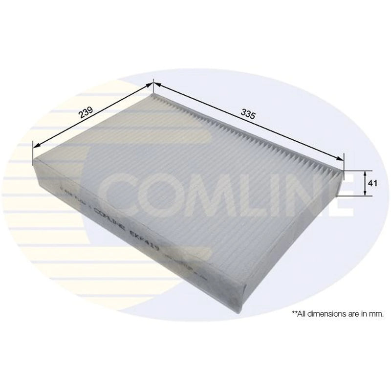 Comline Cabin Air Filter (Pollen Filter) EKF419
