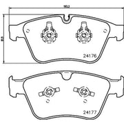 Mintex Front Brake Pad Set MDB2983