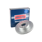 Borg & Beck 2 x Vented Front Brake Discs BBD6185S