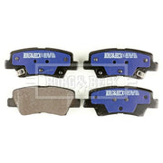Borg & Beck 4 x Rear Brake Pad Set BBP2906