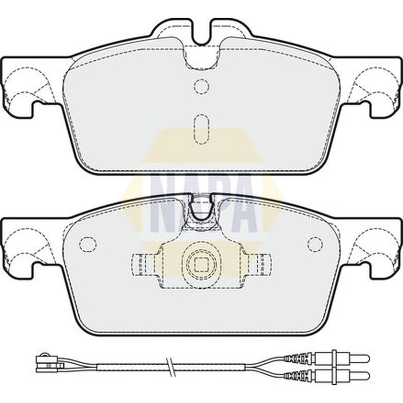 NAPA Front Brake Pad Set NBP1069
