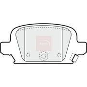 Apec Rear Brake Pad Set PAD1189