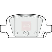 Apec Rear Brake Pad Set PAD1189