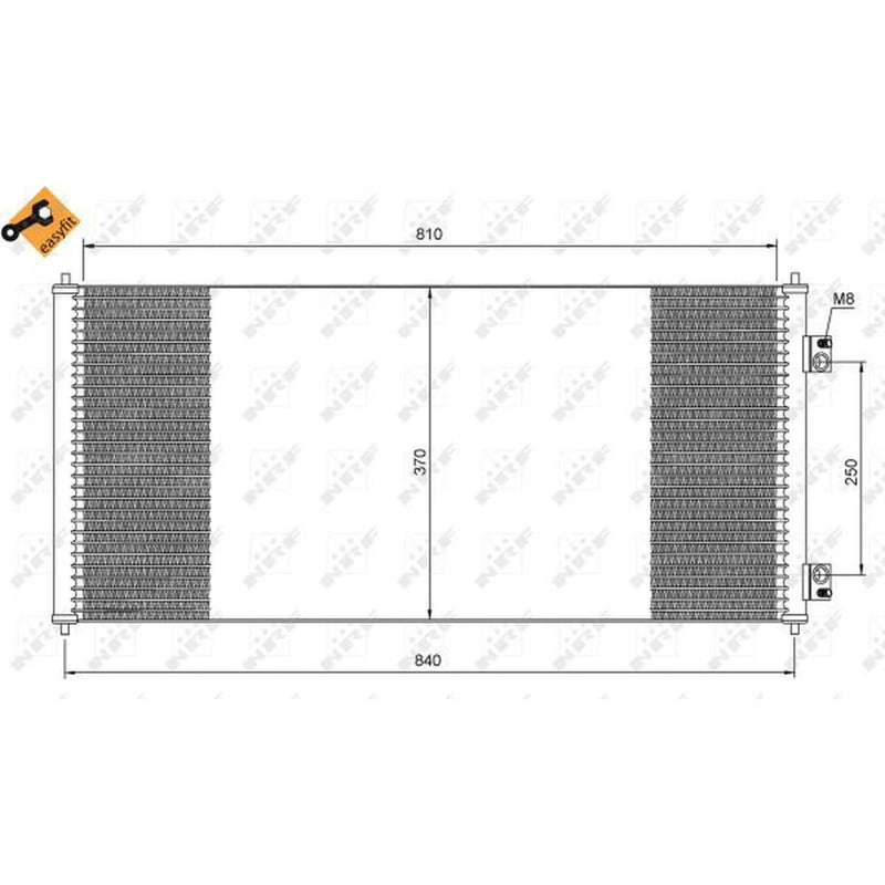 NRF Air Conditioning Condenser 35651