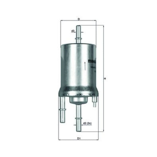 Mahle Fuel Filter Element KL 156/1