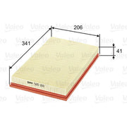 Valeo Engine Air Filter 585169