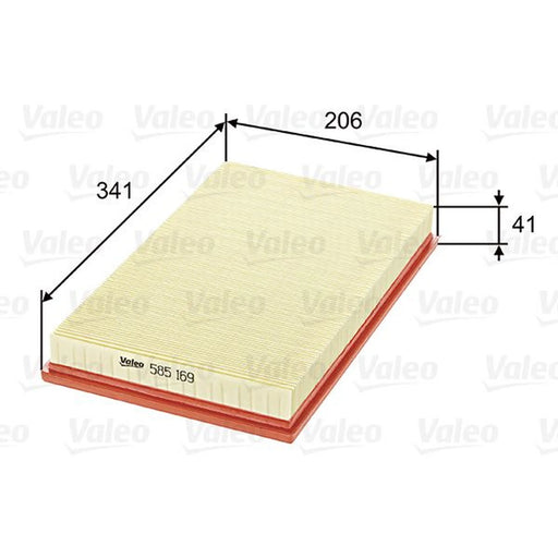 Valeo Engine Air Filter 585169
