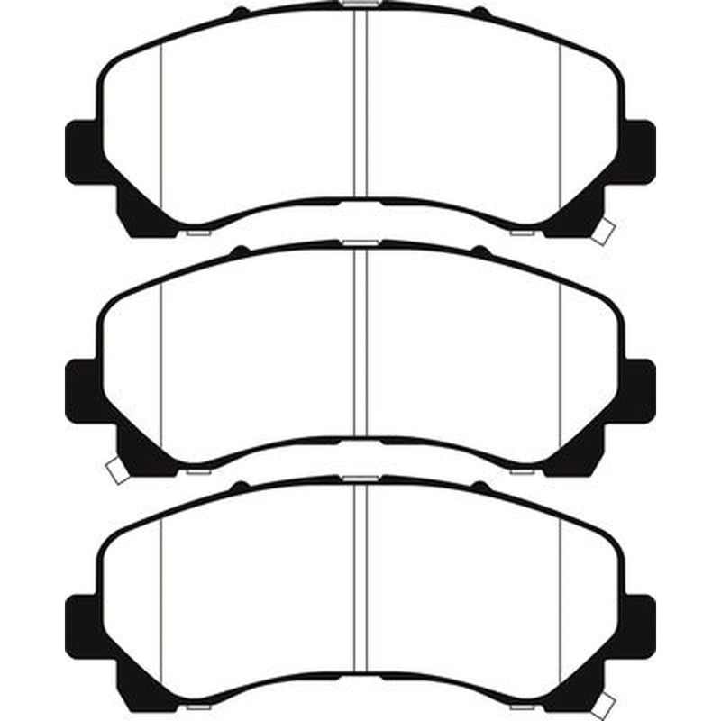 Abtex Front Brake Pad Set PLU2092