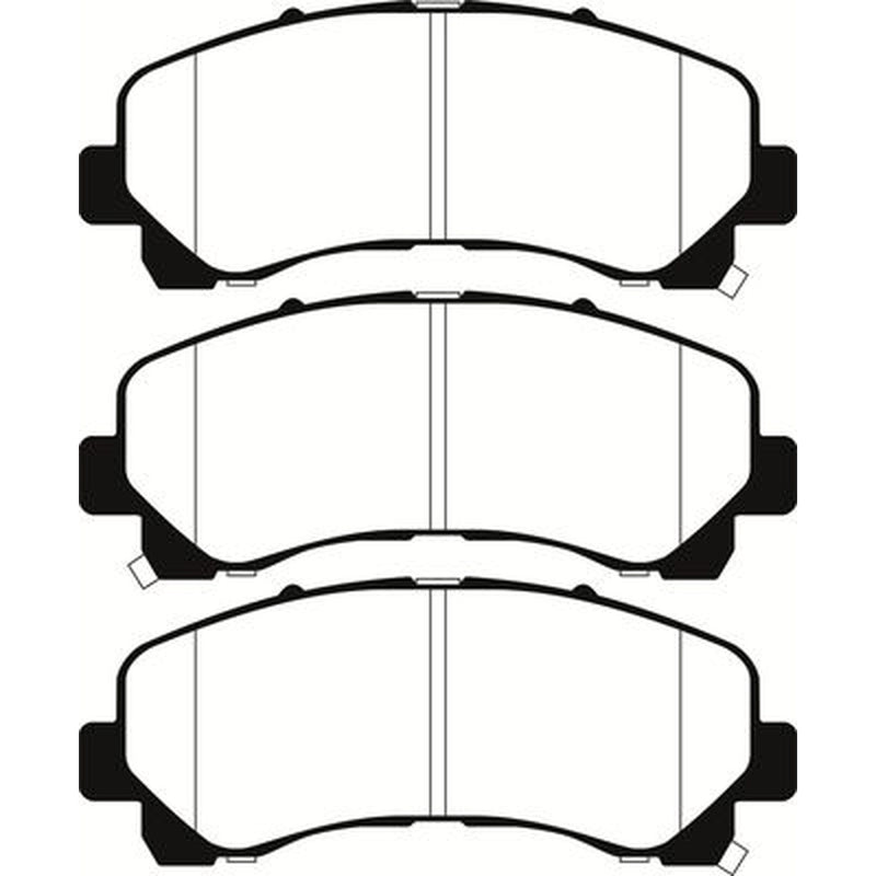 Abtex Front Brake Pad Set PLU2092