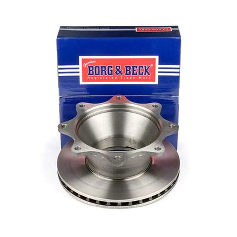 Borg & Beck 2 x Vented Rear Brake Discs BBD32889