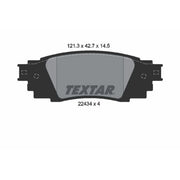 Textar Rear Brake Pad Set 2243401