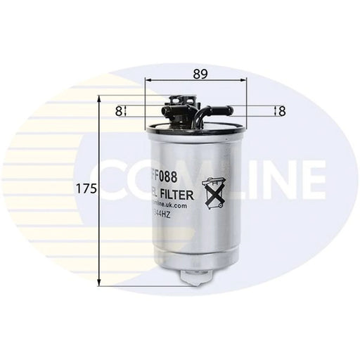 Comline Fuel Filter Element EFF088