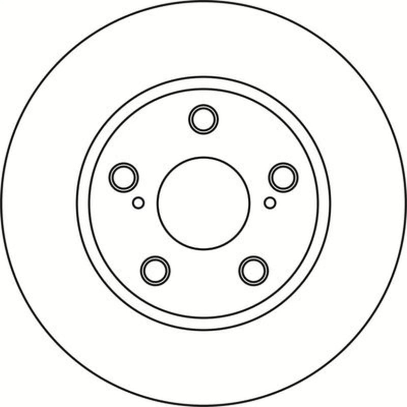 Abtex 2 x Vented Front Brake Discs BD1641V