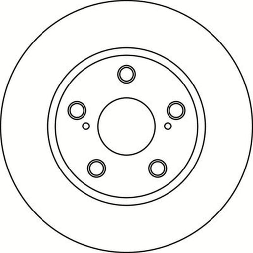 Abtex 2 x Vented Front Brake Discs BD1641V