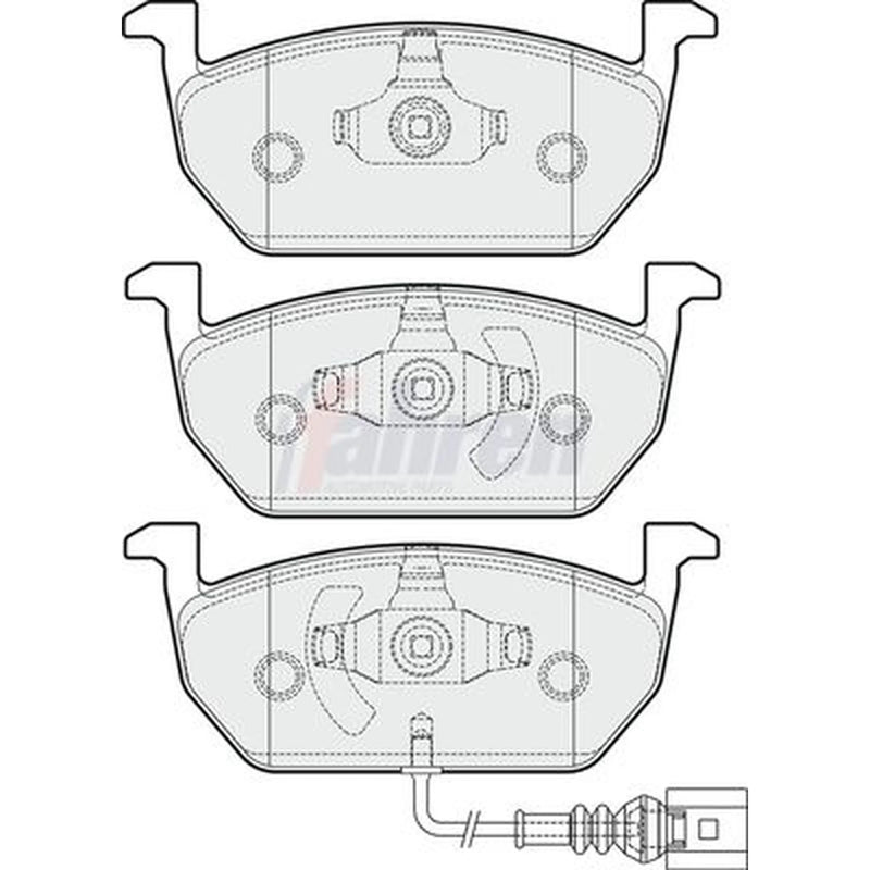 Fahren Front Brake Pad Set FBP3377