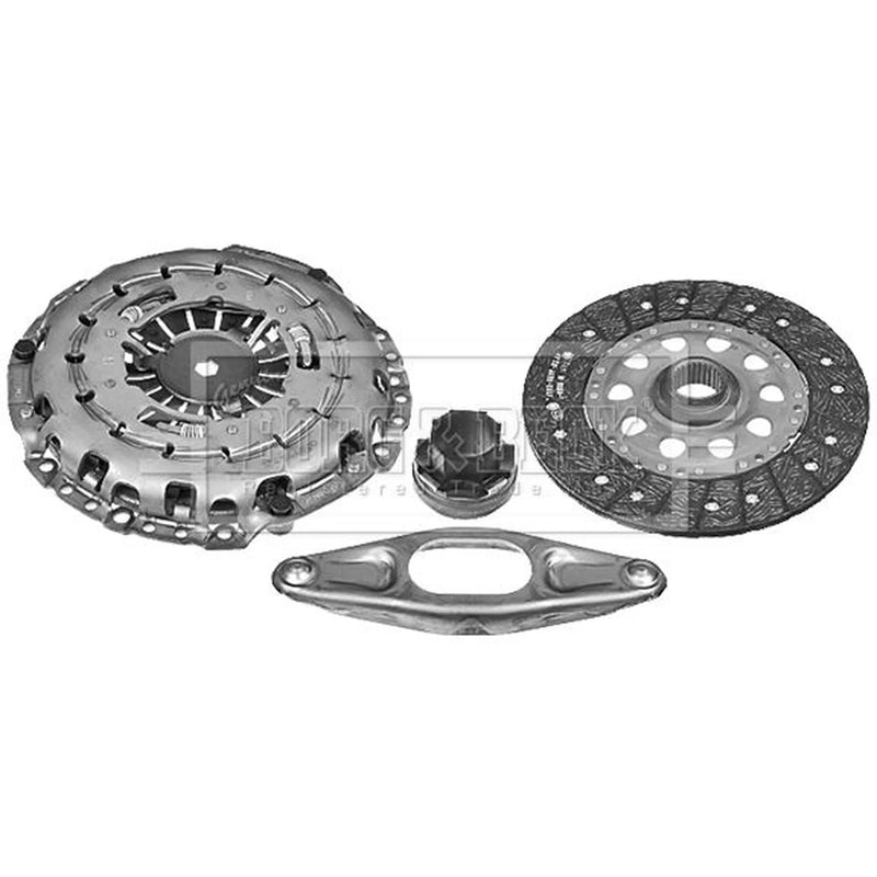 Borg & Beck Clutch Kit Set 3pc 240mm HK2663