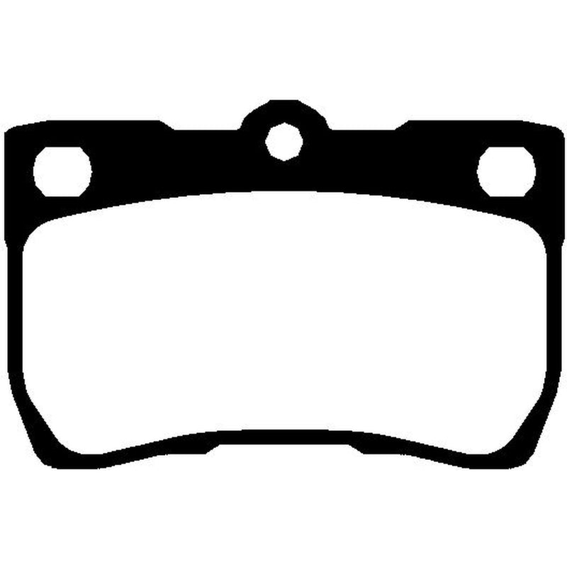 Abtex Rear Brake Pad Set PLU1242
