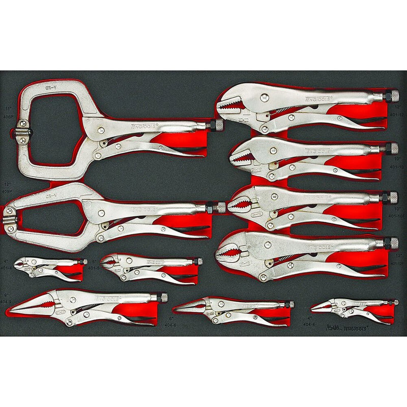 Teng Tools Pliers Set FOAM4X4 11 Pieces