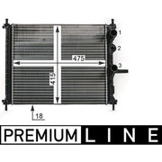 Mahle Engine Radiator CR 1993 000P