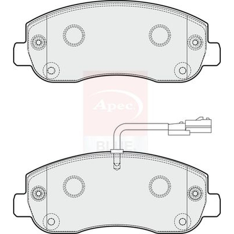 Apec Front Brake Pad Set PD3274