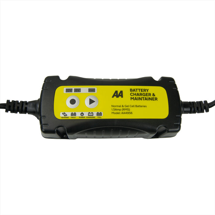 AA Smart Car Battery Charger Maintainer 1.5A