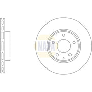 NAPA 2 x Vented Front Brake Discs NBD5556