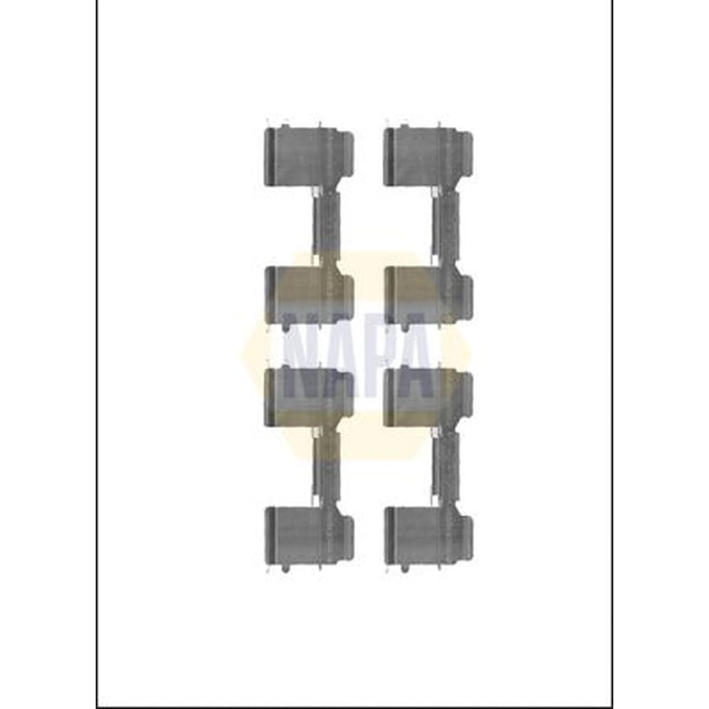 NAPA Brake Pad Accessory Fitting Kit Front NFK1257