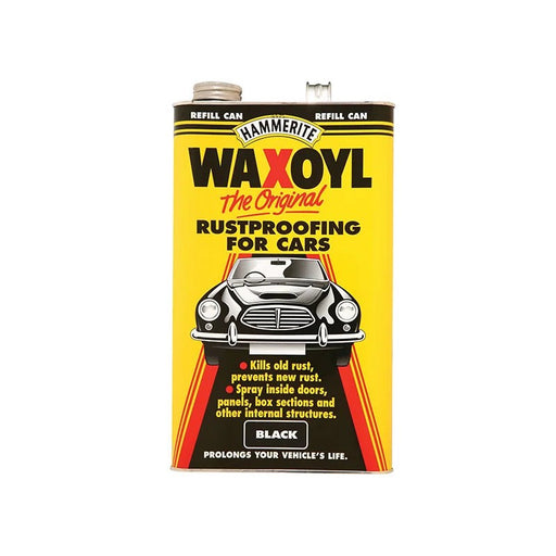 Hammerite Waxoyl Refill Can 5 Litre Black