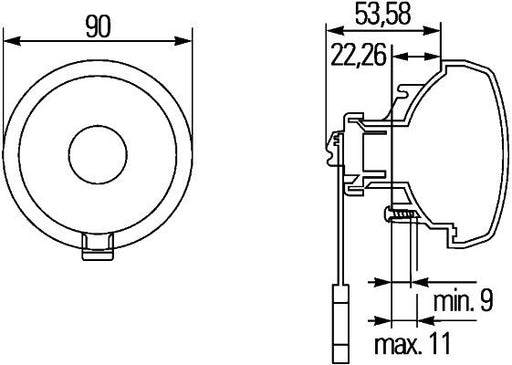 Hella 2BA 965 039-027 Direction Indicator