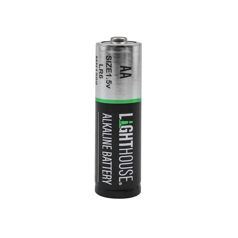 Lighthouse AA LR6 Alkaline Batteries 2400 mAh (Pack 4) - LR6