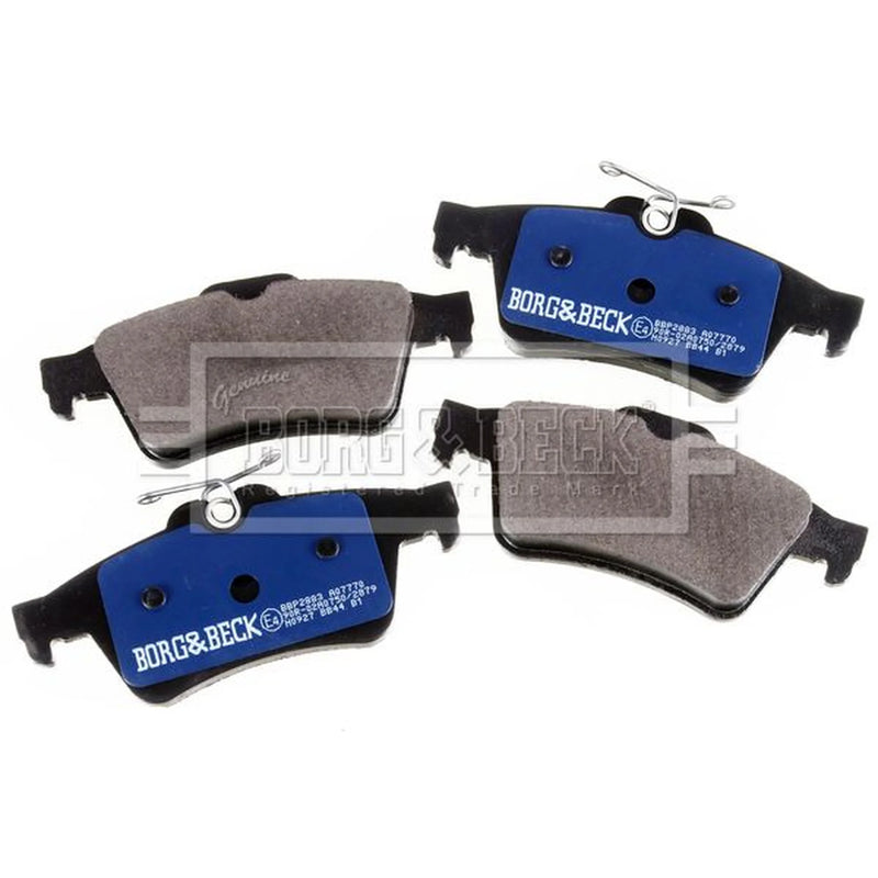 Borg & Beck 4 x Rear Brake Pad Set BBP2883